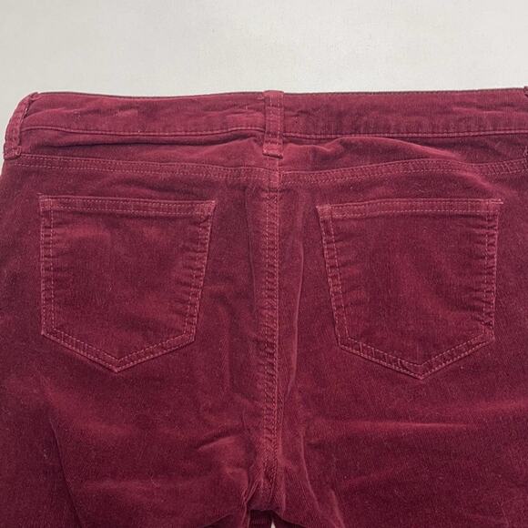 EDYSON Women’s 30P Wine Red Corduroy Straight Leg Pant - Picture 3 of 3